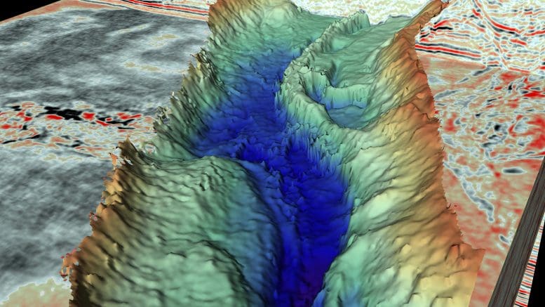 Esker 3D Seismic Reflection Data Crop