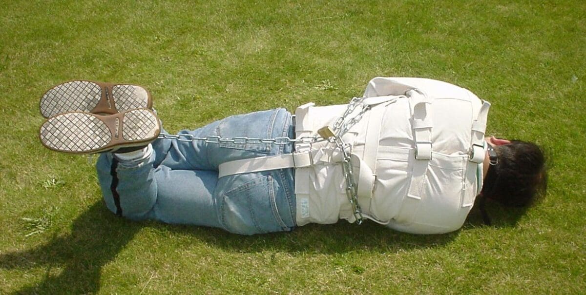 Four days tied by his feet, hands, and torso to a stretcher, in Spain