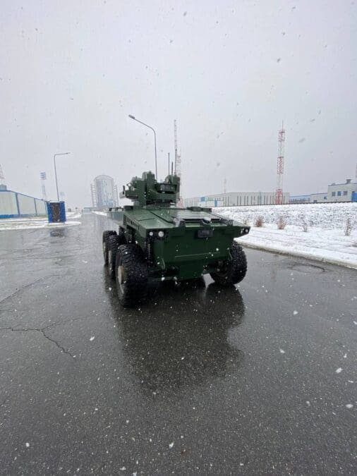 Robots guard Russia’s newest spaceport