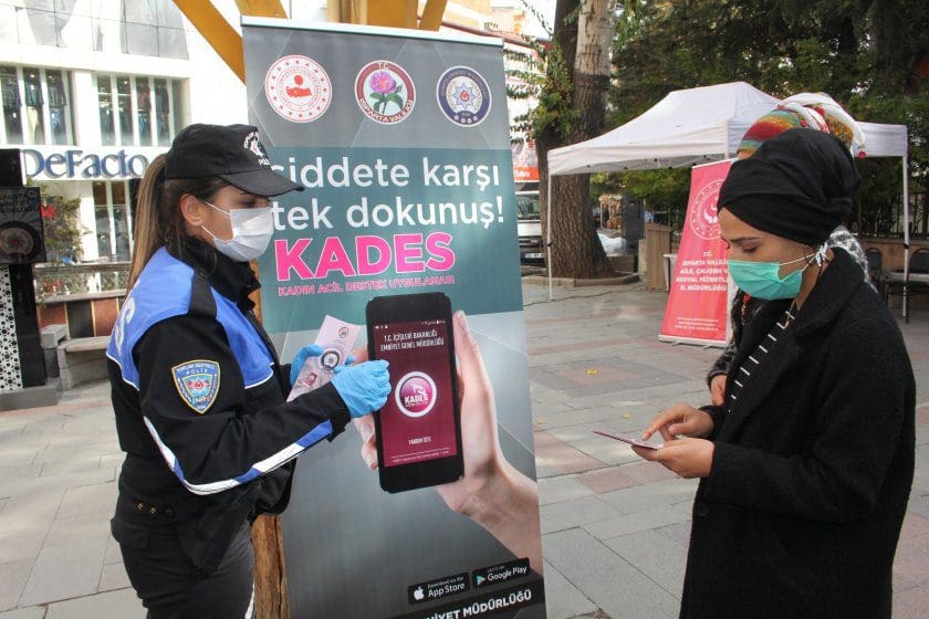 Turkey – a domestic violence aid application