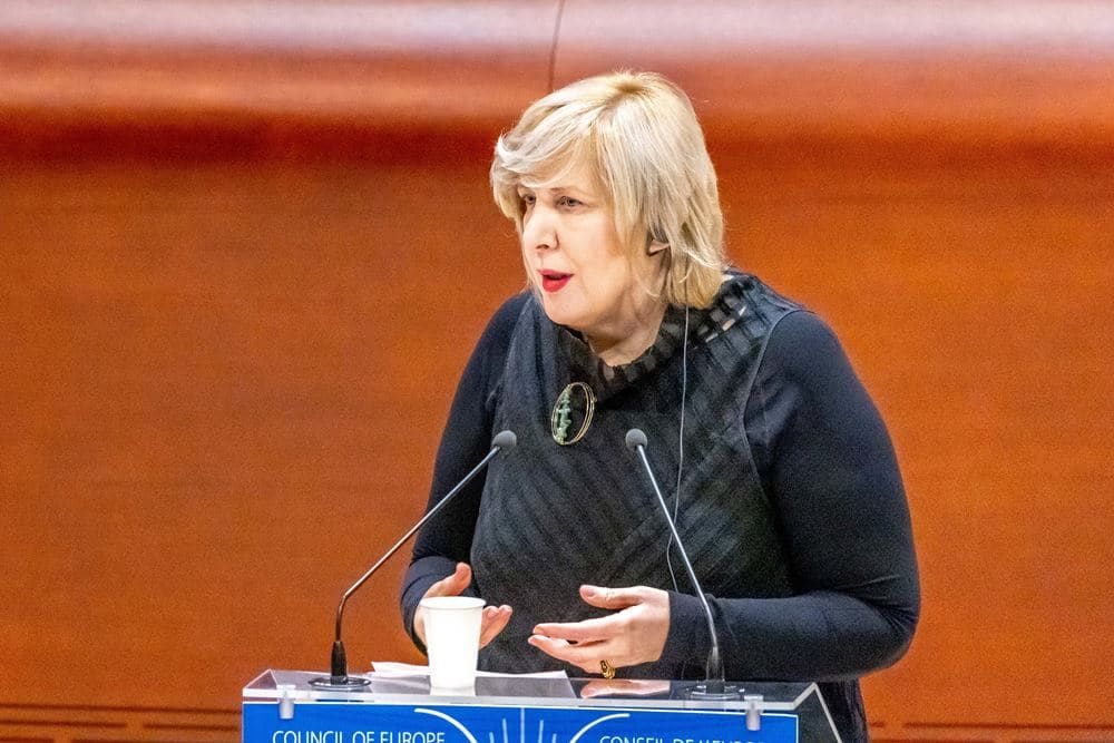 The Council of Europe Commissioner for Human Rights, Dunja Mijatović, presented her annual report 2021