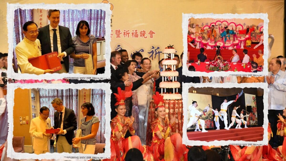 Church of Scientology celebrates the 80th birthday of Dr Hong Tao-Tze in Taipei