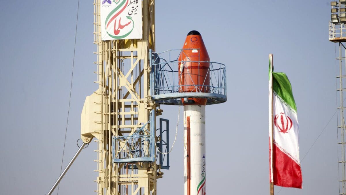 Iran sent a capsule with animals into space