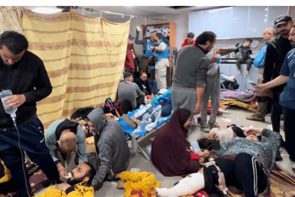 Gaza crisis: another hospital facing dire shortages after an evacuation order, warns WHO