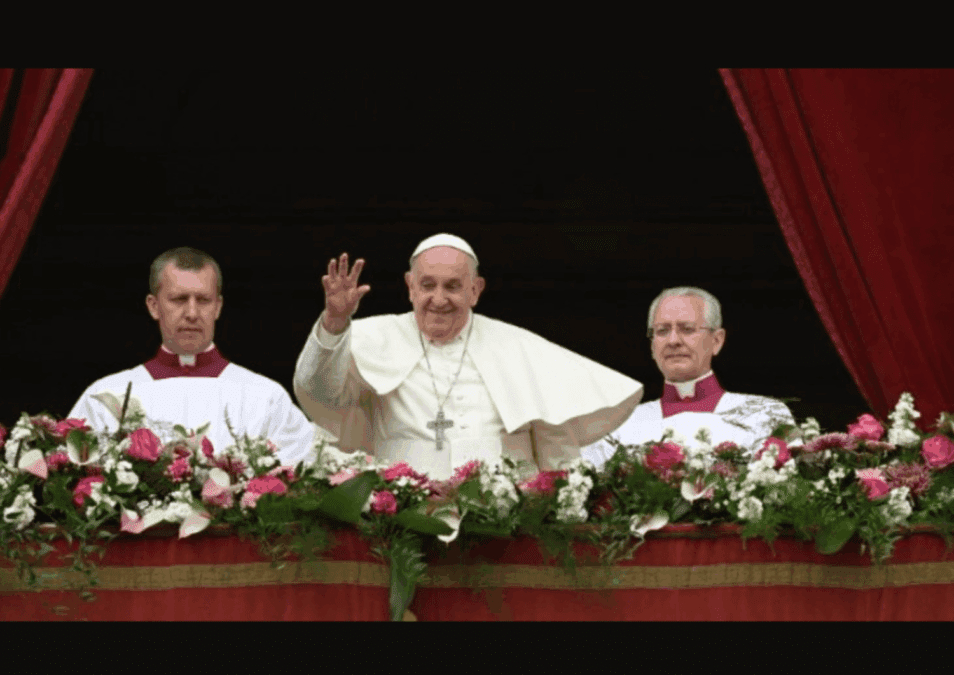 Pope Francis at Urbi et Orbi (31 March 2024)  (VATICAN MEDIA Divisione Foto)
