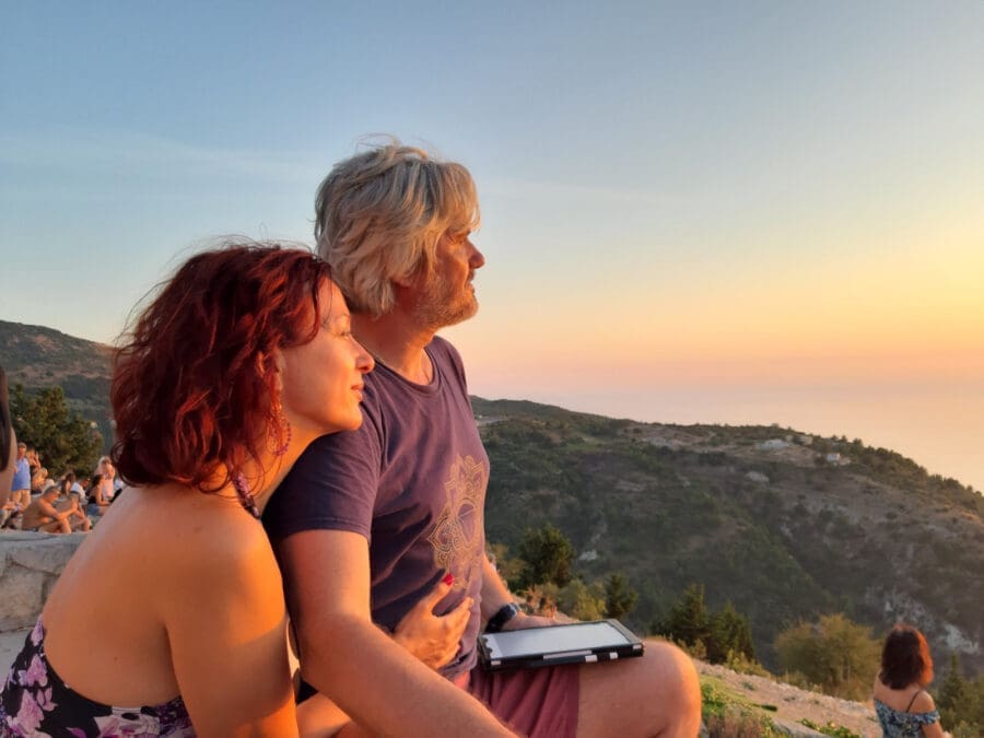 Mihai Stoian and wife