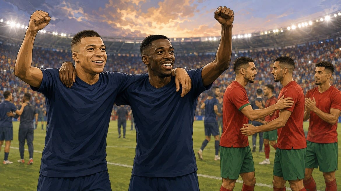 France Move Within One Match of World Cup Final